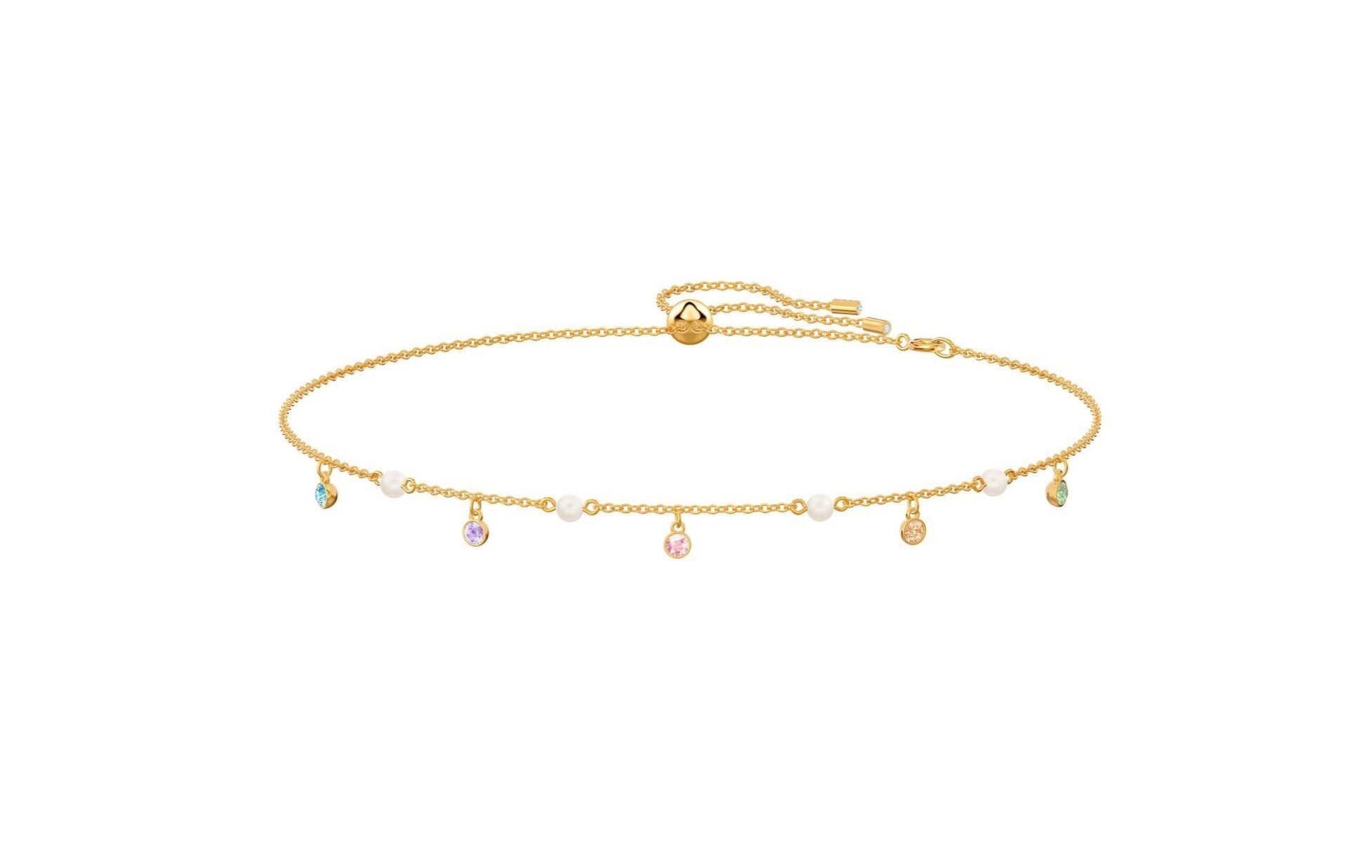 Bring colours into your life with the No Regret necklace from Swarovski. Photo courtesy of Swarovski