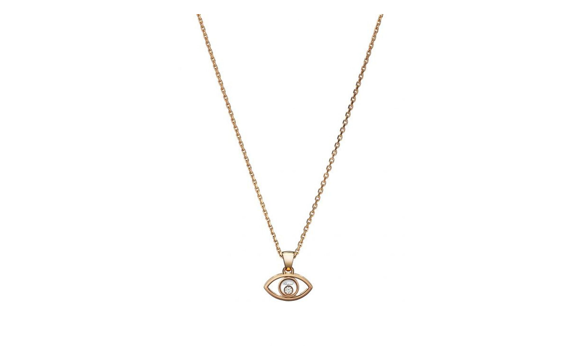 This eye pendant is joyful and unique. Photo courtesy of Chopard