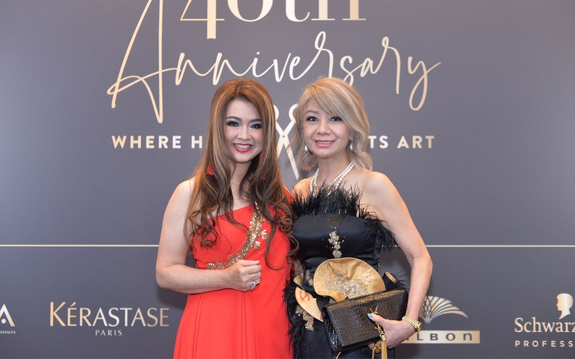 Datin Wenddi Anne and Datin Winnie Loo