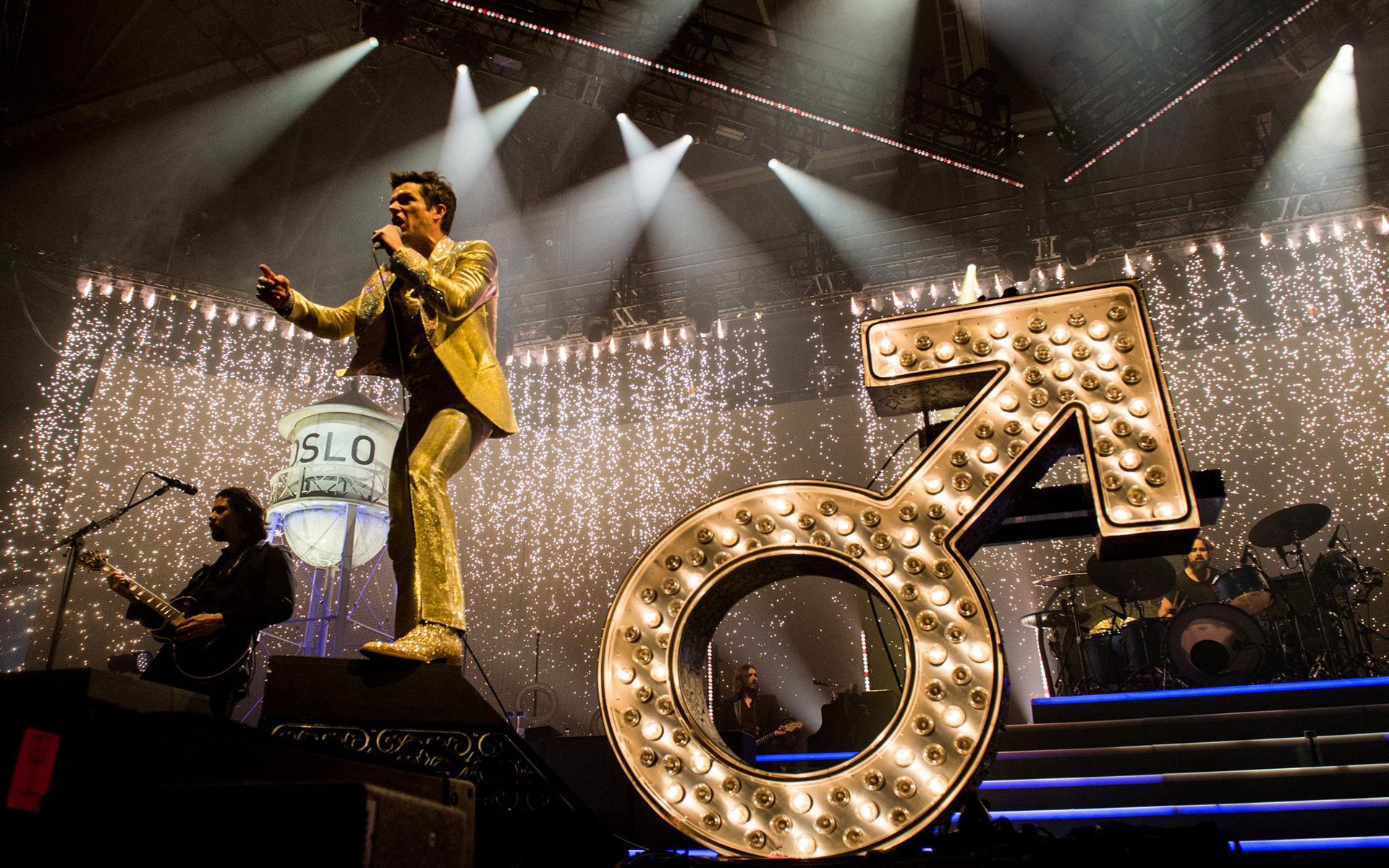 Rock out to Mr Brightside by The Killers with your favourite bunch of people. Photo: The Killers/ Facebook
