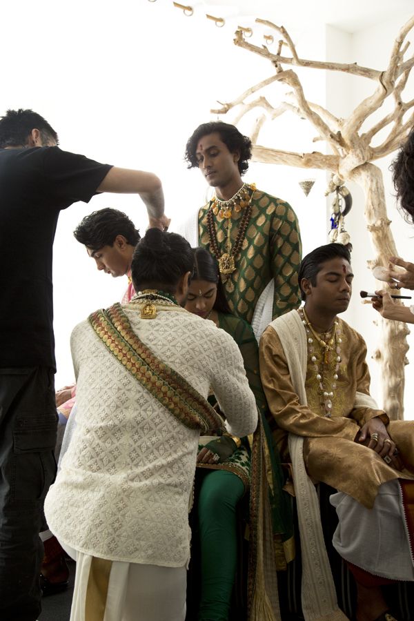 A true perfectionist, Dato' Sri Bernard Chandran spots the smallest details that are amiss and sets them right before the camera starts rolling.