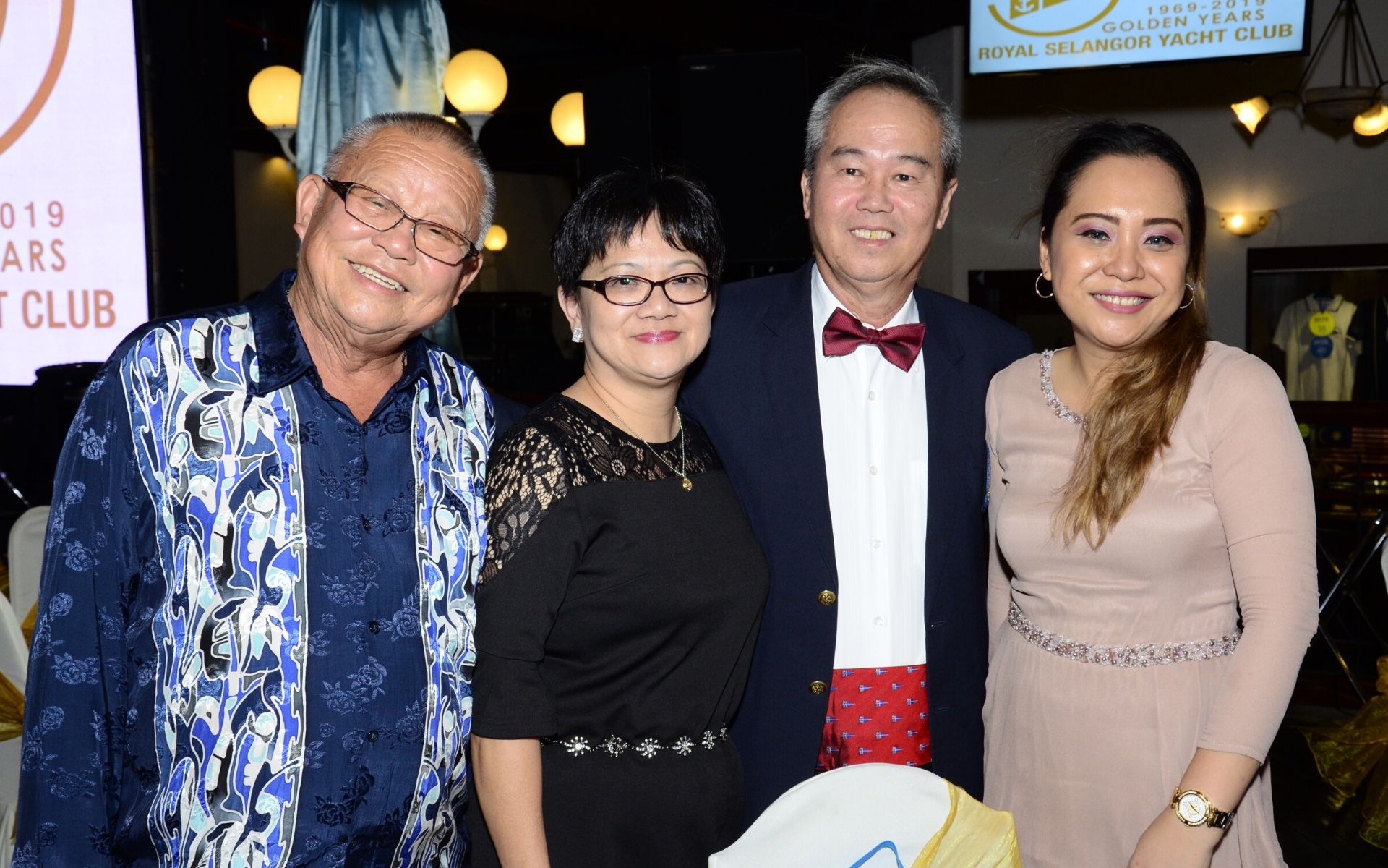Cheou Yoon Kuan, Christina Say, James Wong and Sylvia Tremas