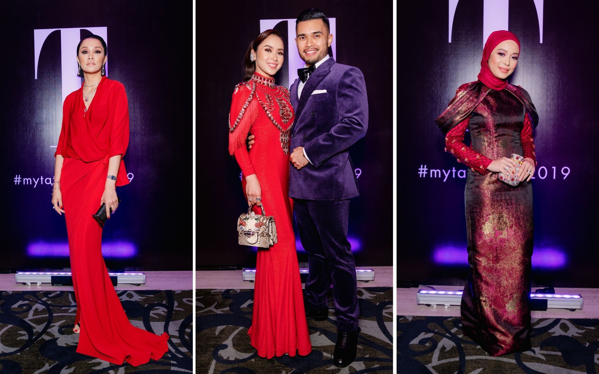 Red was a hot hue at #MYTatlerBall2019!
