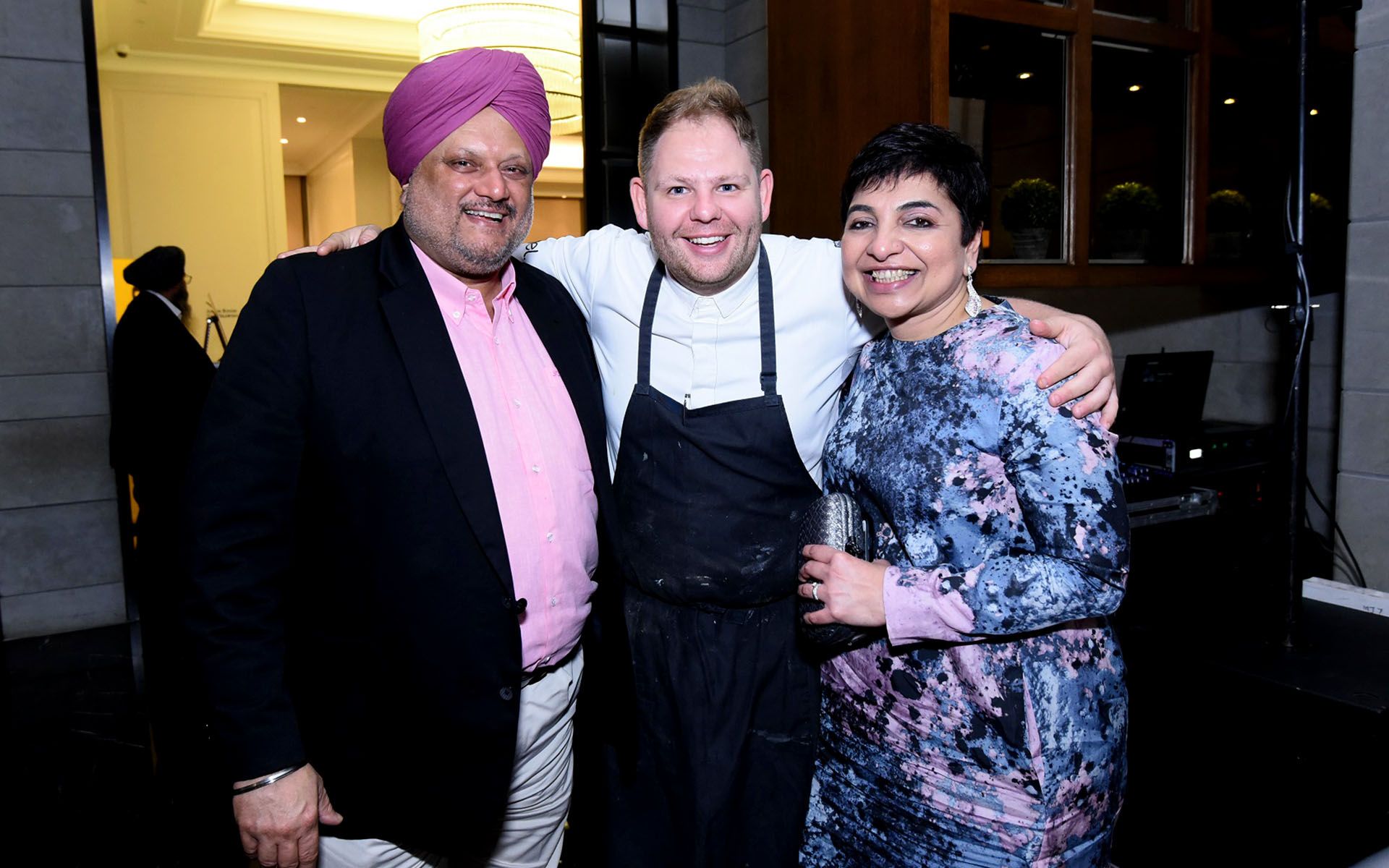 Dr Gobinder Singh, Chef Nelly Robinson and Dato’ Dr Satber Kaur
