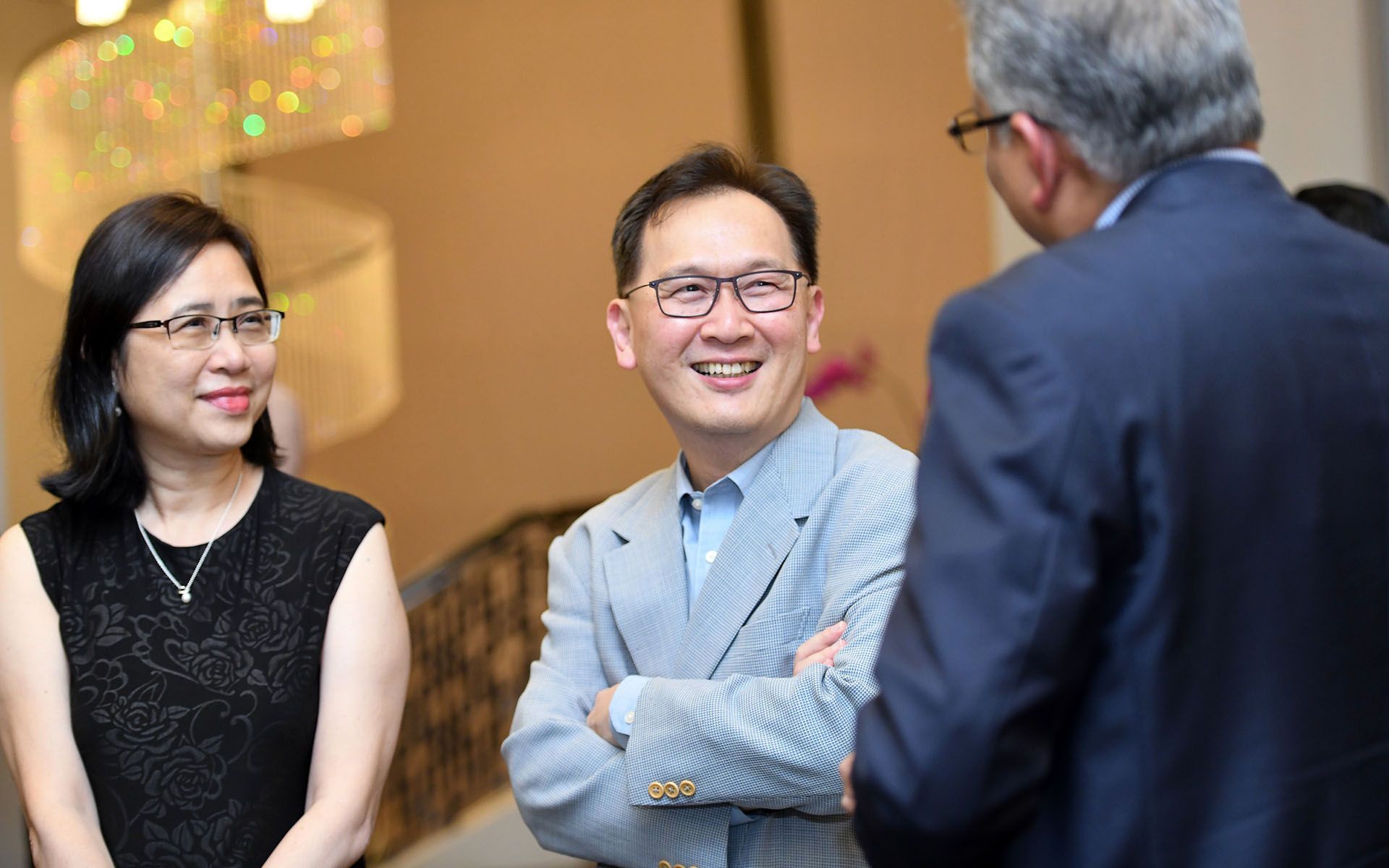 Tang Swee Fong and Dr Ng Wai Kiat.