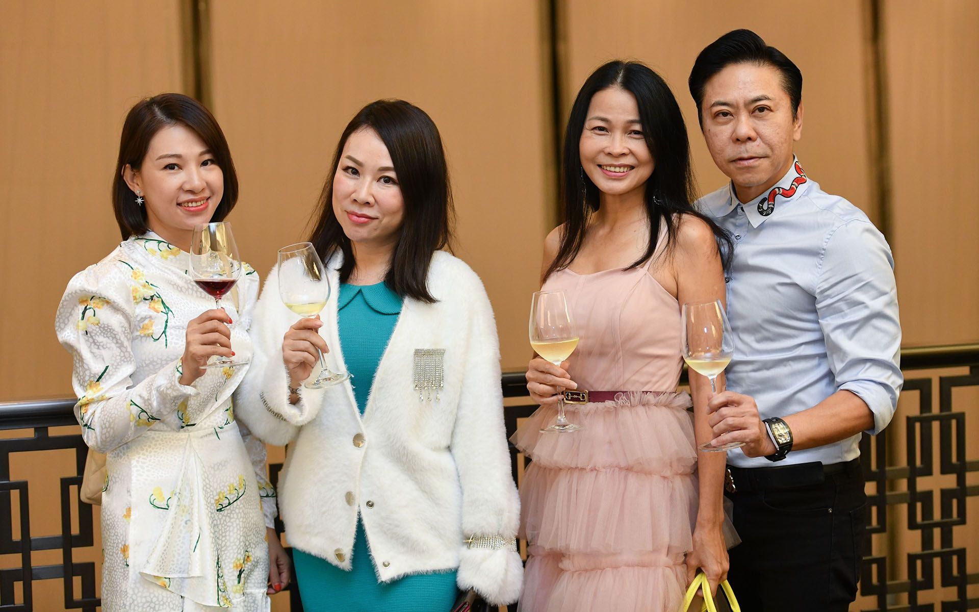 Datin Seri Jenny Zheng, Dato' Jennifer Ong, Datin Sri Joey Low and Dato Sri Jacky Tor.