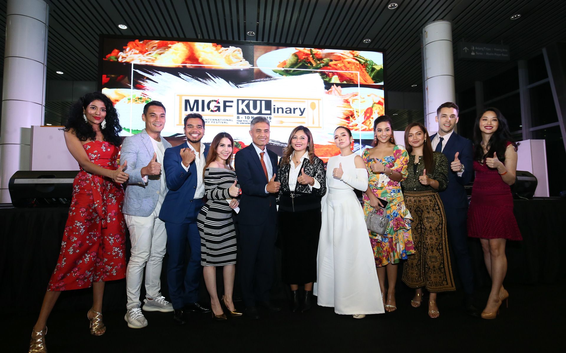 Thanuja Ananthan, Hisyam Hamid, Alif Satar, Anis Nabilah, Mohammad Nazli Abdul Aziz, Hani Ezra Hussin, Nora Danish, Naddy Rahman, Azira Shafinaz, Mark O’dea and Sarah Lian