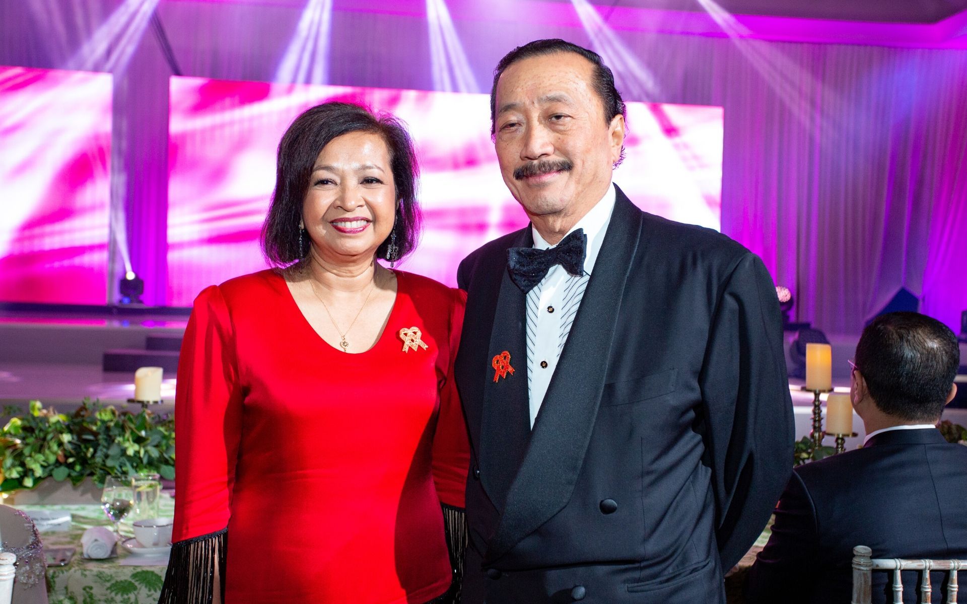 Datin Paduka Marina Mahathir and Tan Sri Vincent Tan