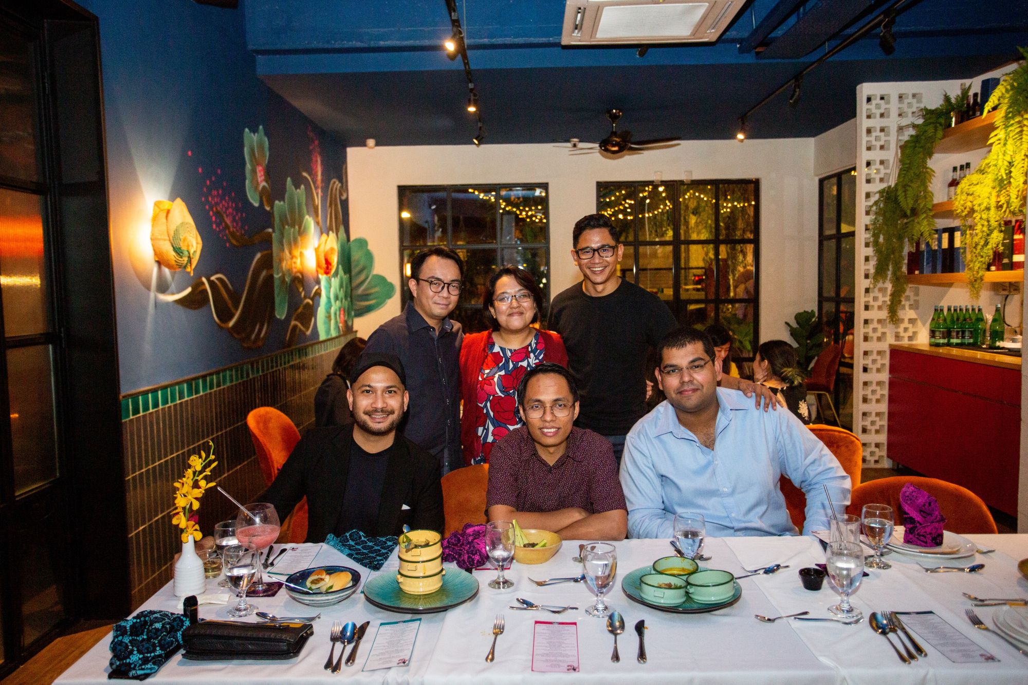 Clockwise from top left: Rafiq Razali, Lily Ong, Arzumy MD, Affendy Ali, Azrul Rahim and Aaron Patel