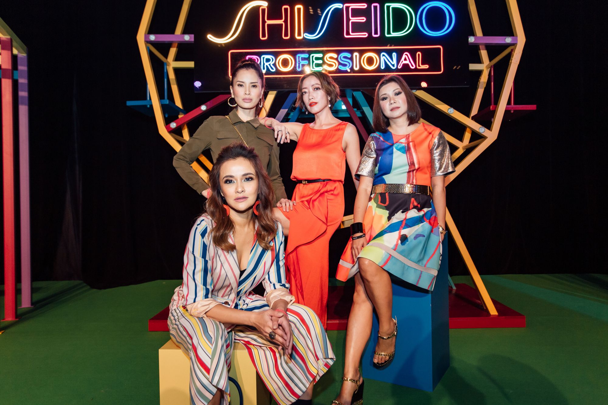 Sazzy Falak, Daphne Iking, Serena C and Stephanie Tay