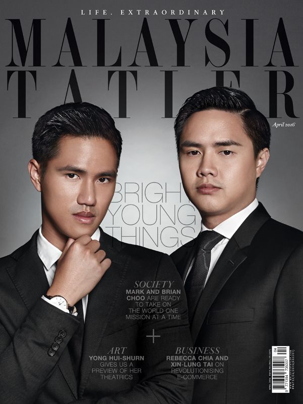 April 2016: Brothers Brian & Mark Choo got candid about their ambitions, family life and growing up with outgoing parents Fred Choo and Michele Kwok. (Photo: Kah Mun)