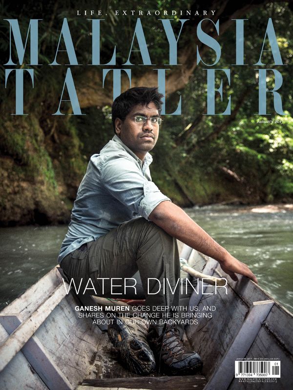 January 2017: Ganesh Muren's was a story that had to be told - the young founder of Saora Industries was resolute in his mission to bring clean water to rural communities in Sarawak. (Photo: Shaffiq Farhan)