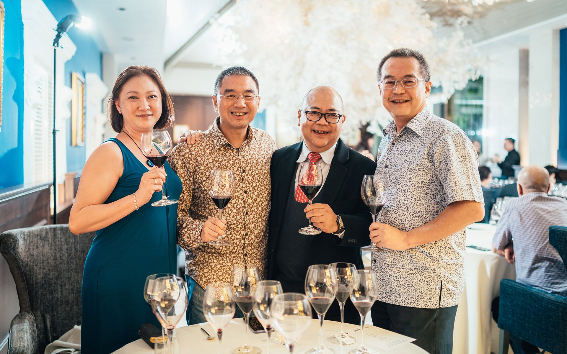 Esther Yeoh, Nicholas Yeoh, Vincent Tan and Chong Kok Choong