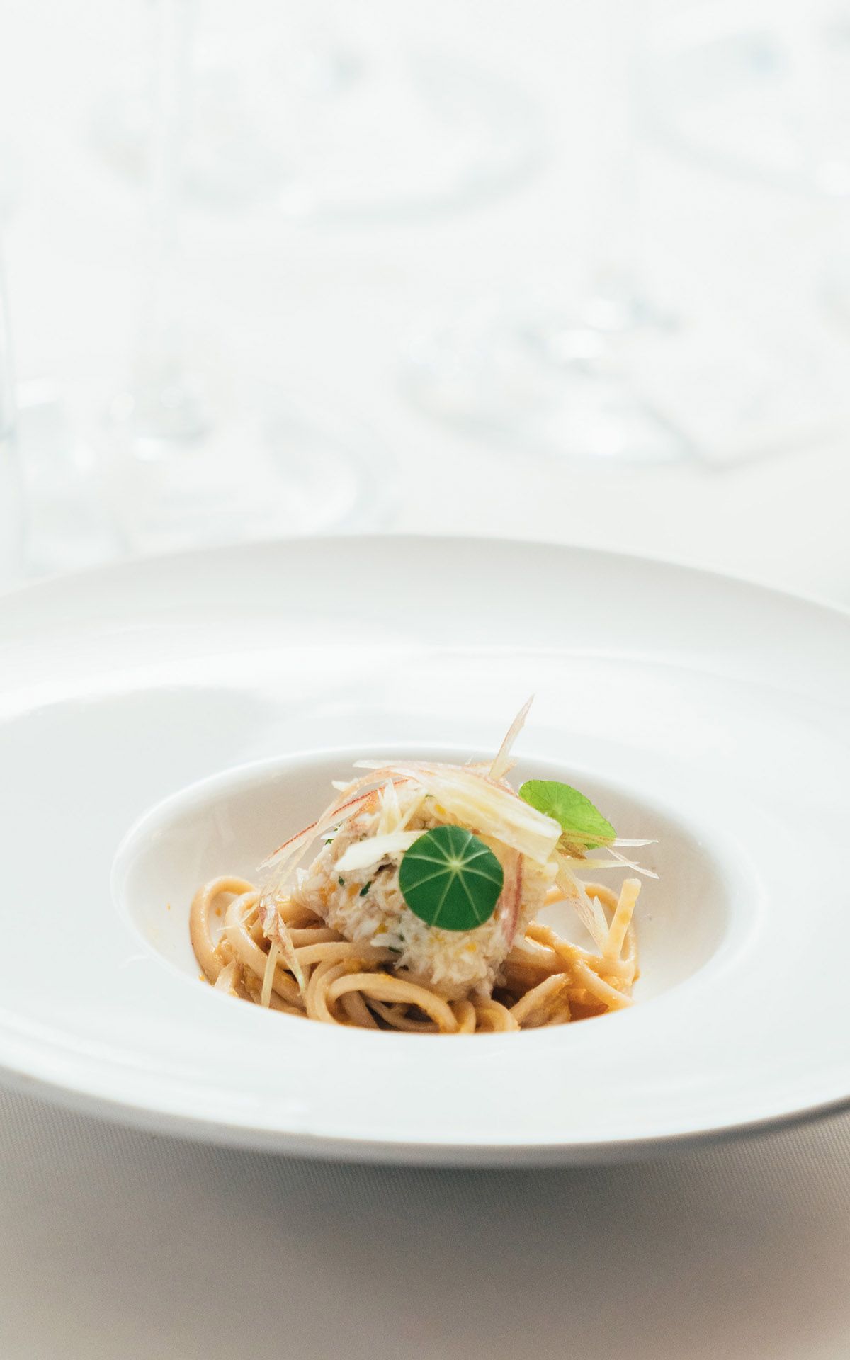 Somen with Hokkaido crab