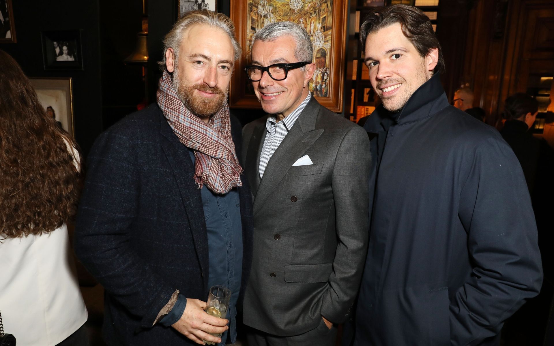 Luke Leitch, Giorgio Guidotti and Adam Kelly