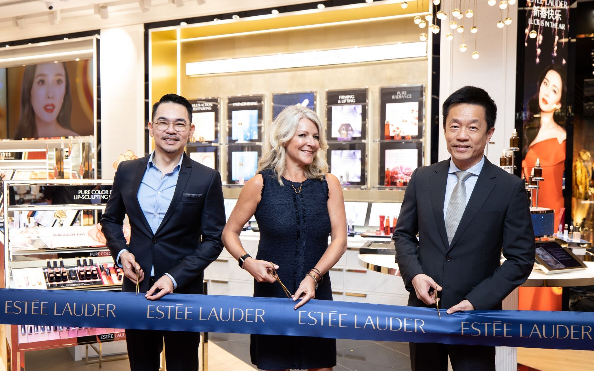 Desmond Teh, Cheryl Joannides and Francis Tan
