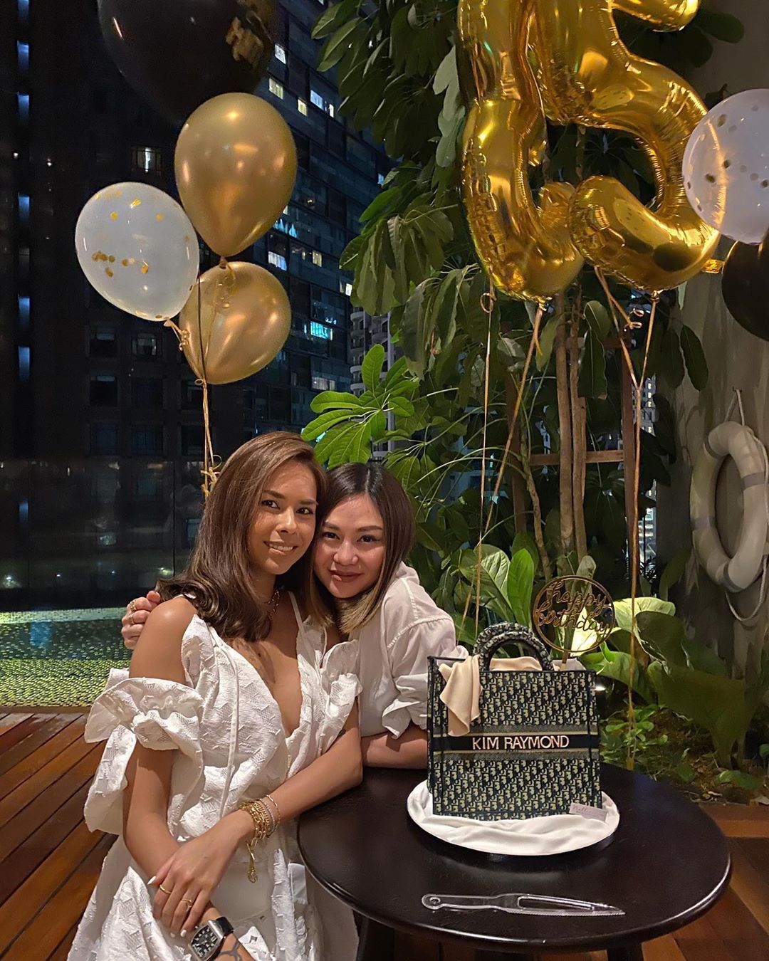 The weekend also saw birthday girl Kim Raymond treated to a delightful party at the RuMa Hotel in KL alongside besties like Jenn Low. (Photo: @kimchiraymond/Instagram)