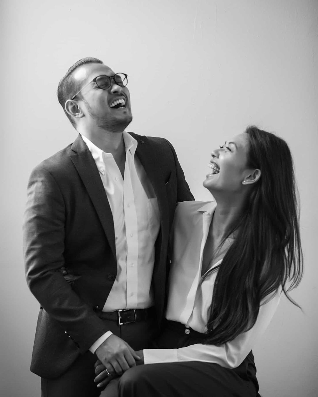 What you thought was the poster of a romantic film was actually just Zaida Ibrahim and Arif Zikri Azizi being adorable in this low-key and lovable Valentine's Day post. (Photo: @zaidaibrahim/Instagram)
