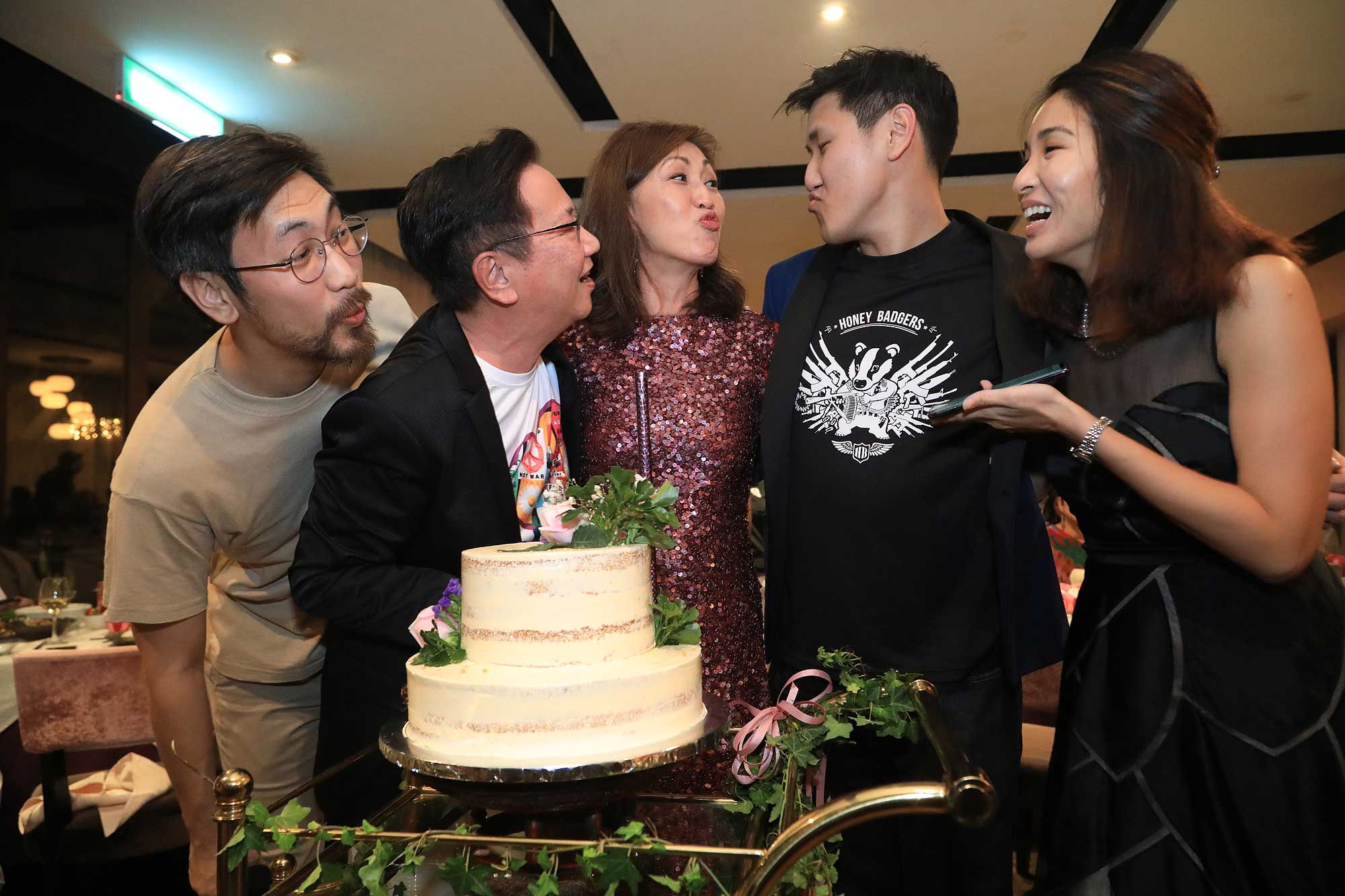 Daryl Foong, Datuk Simon Foong, Datin Mina Cheah, Dexter Foong and Melissa Lam