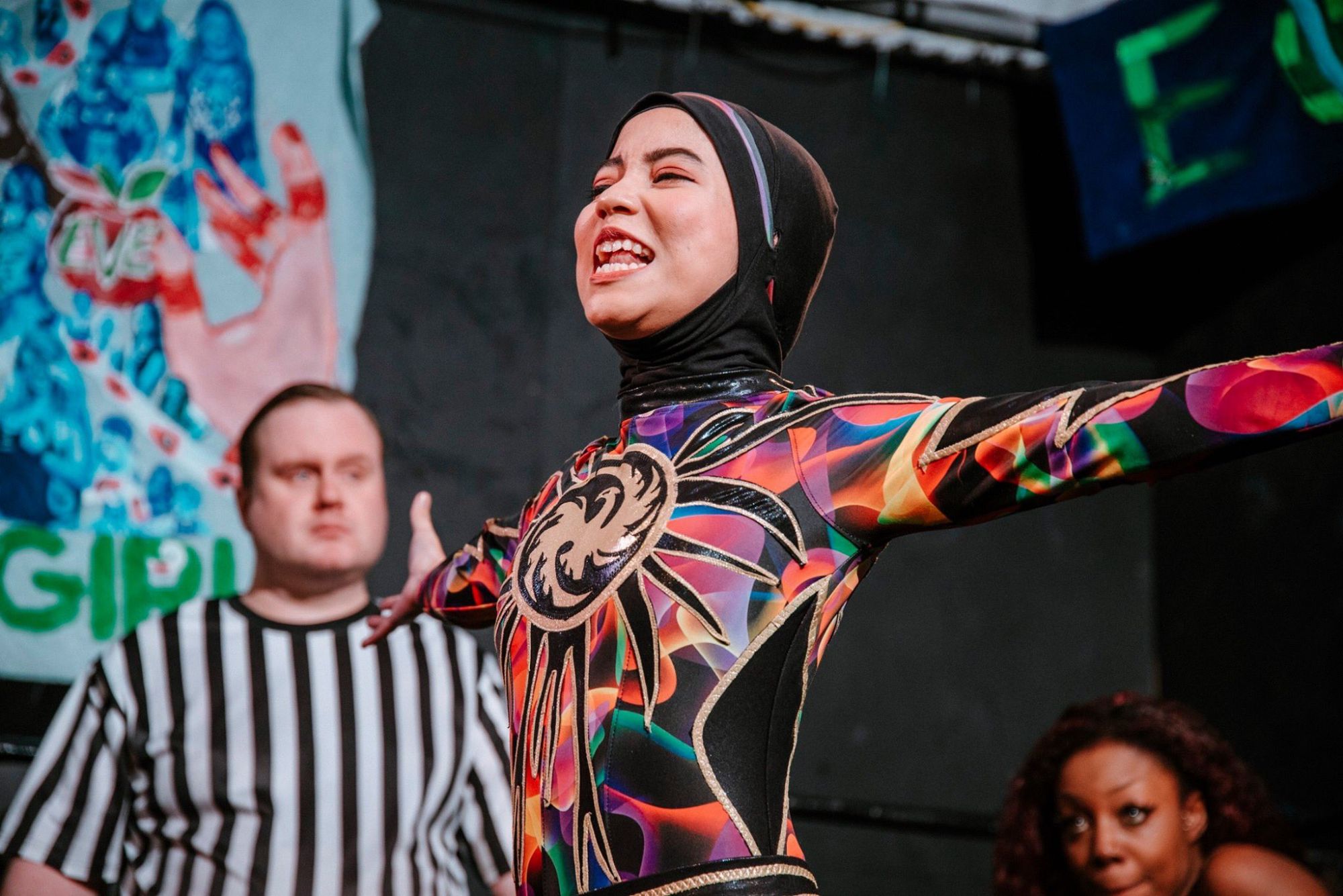 The World's First Hijab-Wearing Pro Wrestler, Nor 'Phoenix' Diana On Facing Life's Toughest Blows