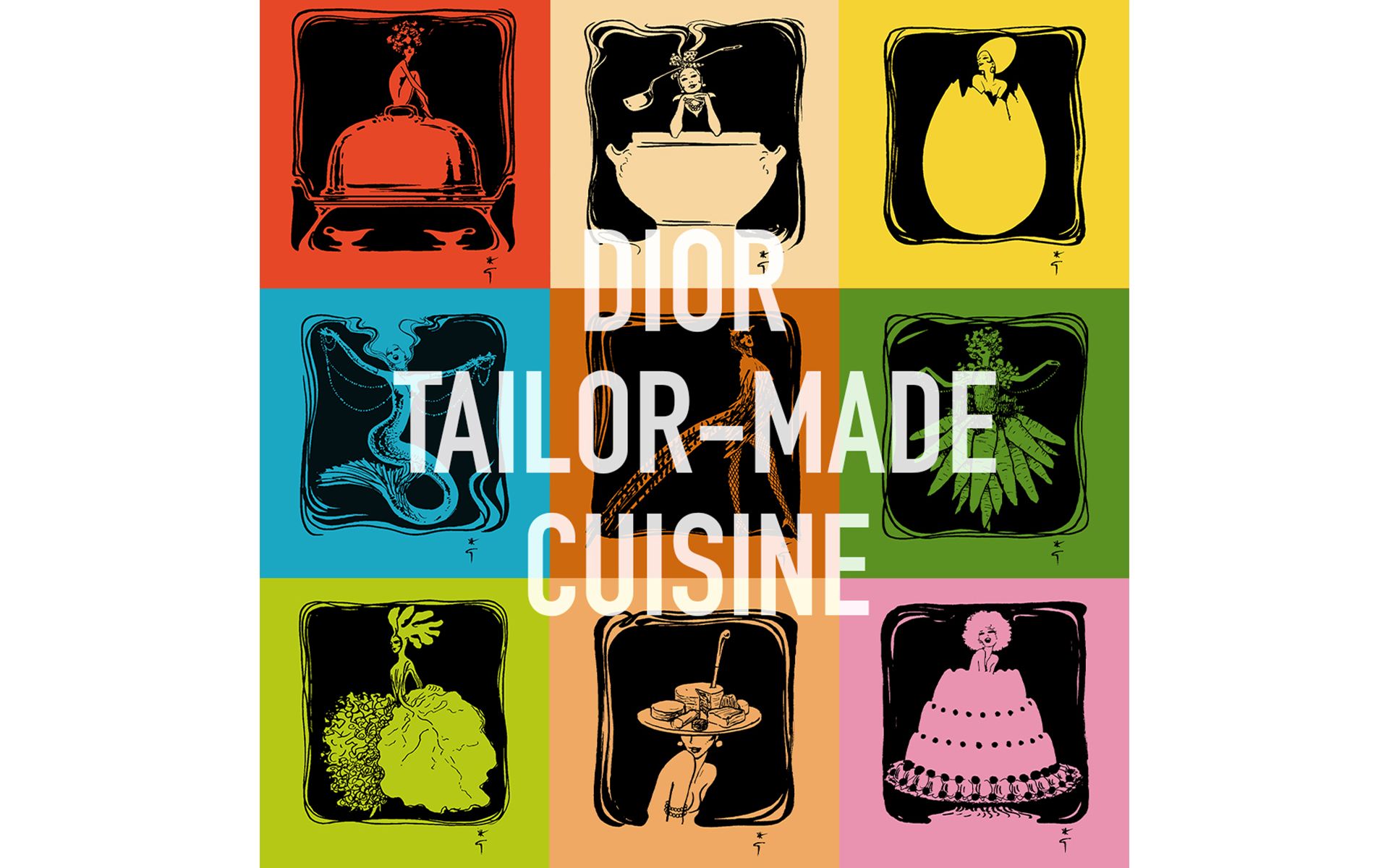 Cover of Dior Tailor-Made Cuisine (Photo: Christian Dior Fashion)