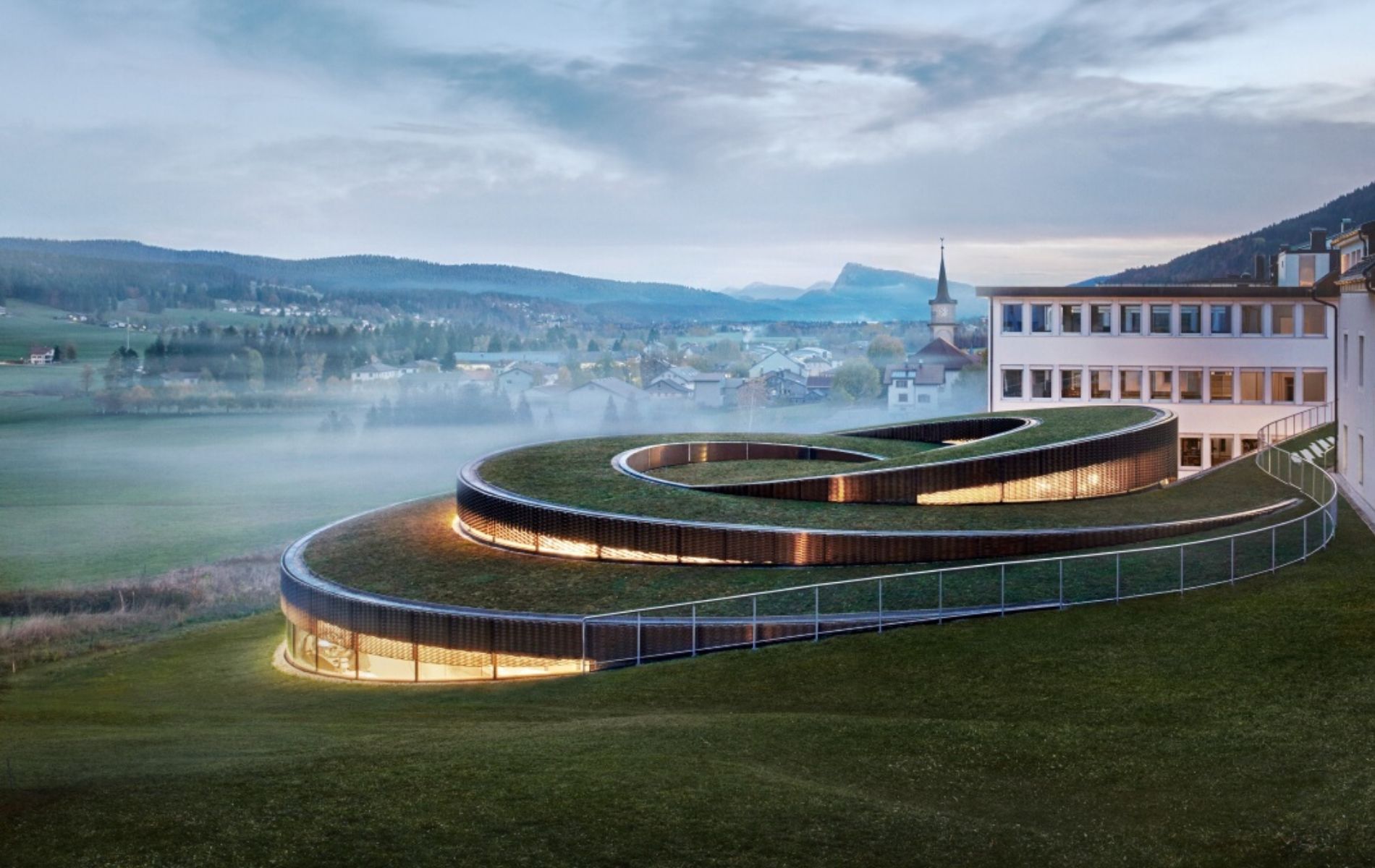 The New Audemars Piguet Museum Is A Spiral-Shaped Architectural Marvel
