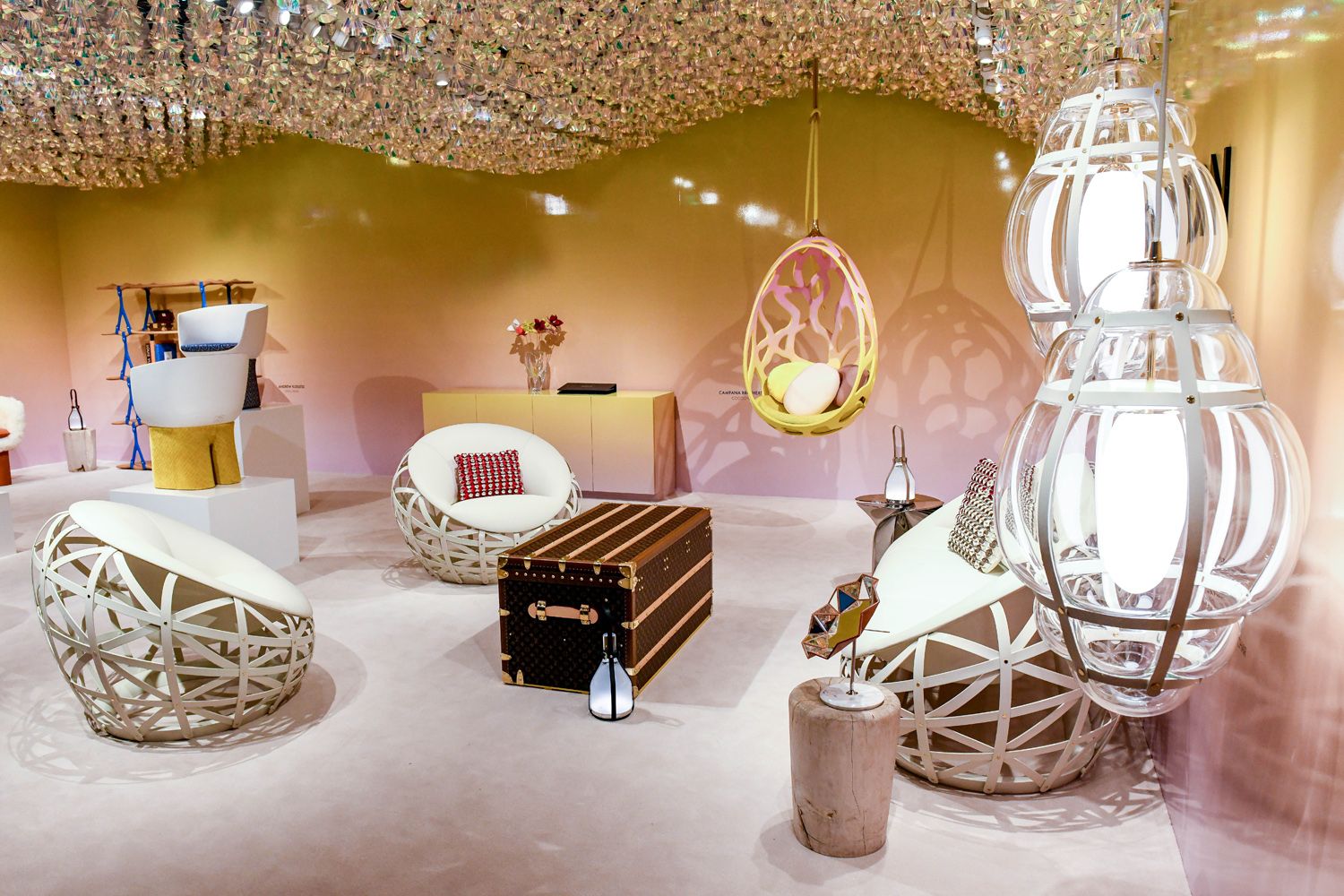 Louis Vuitton Objets Nomades, the House's eclectic line of limited-edition furniture wowed the crowd with this stylish display at Design Miami last year (Image: Louis Vuitton)