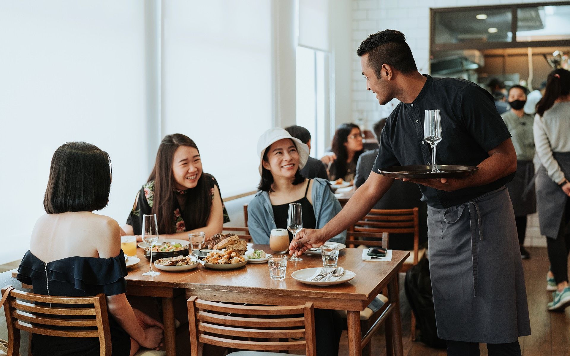 Warm, genuine service is part of the Table & Apron experience (Photo: Table & Apron)