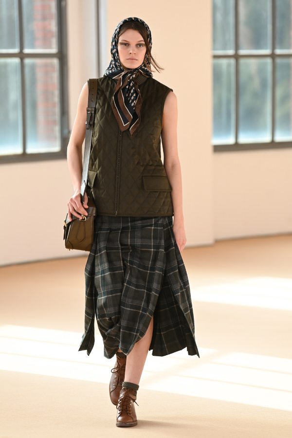 Quilted gilets and calf-skimming kilts have never looked more chic