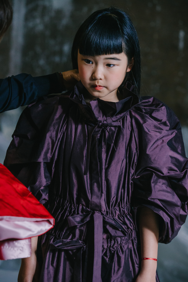 A star Is born: This young model steals the show and holds her own in this digital fashion show