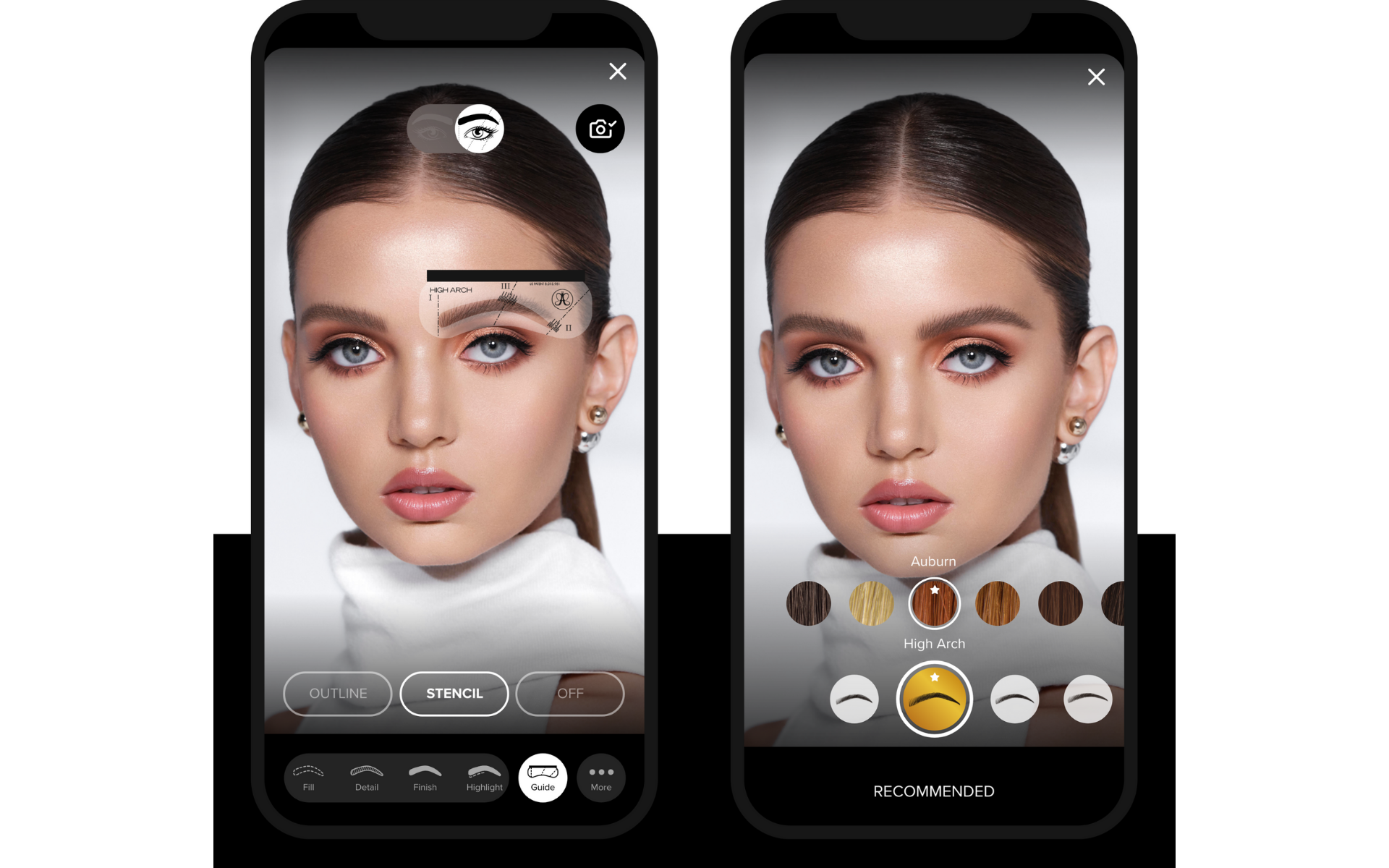 4 Steps To Perfect Eyebrows With Anastasia Beverly Hills' Golden Ratio Brow App