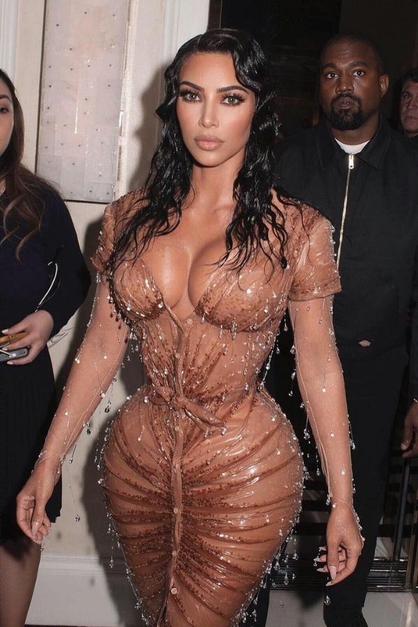 Kim Kardashian in Thierry Mugler at the 2019 Met Gala. The theme was “Camp: Notes on Fashion”. (Photo: Instagram/@kimkardashian)