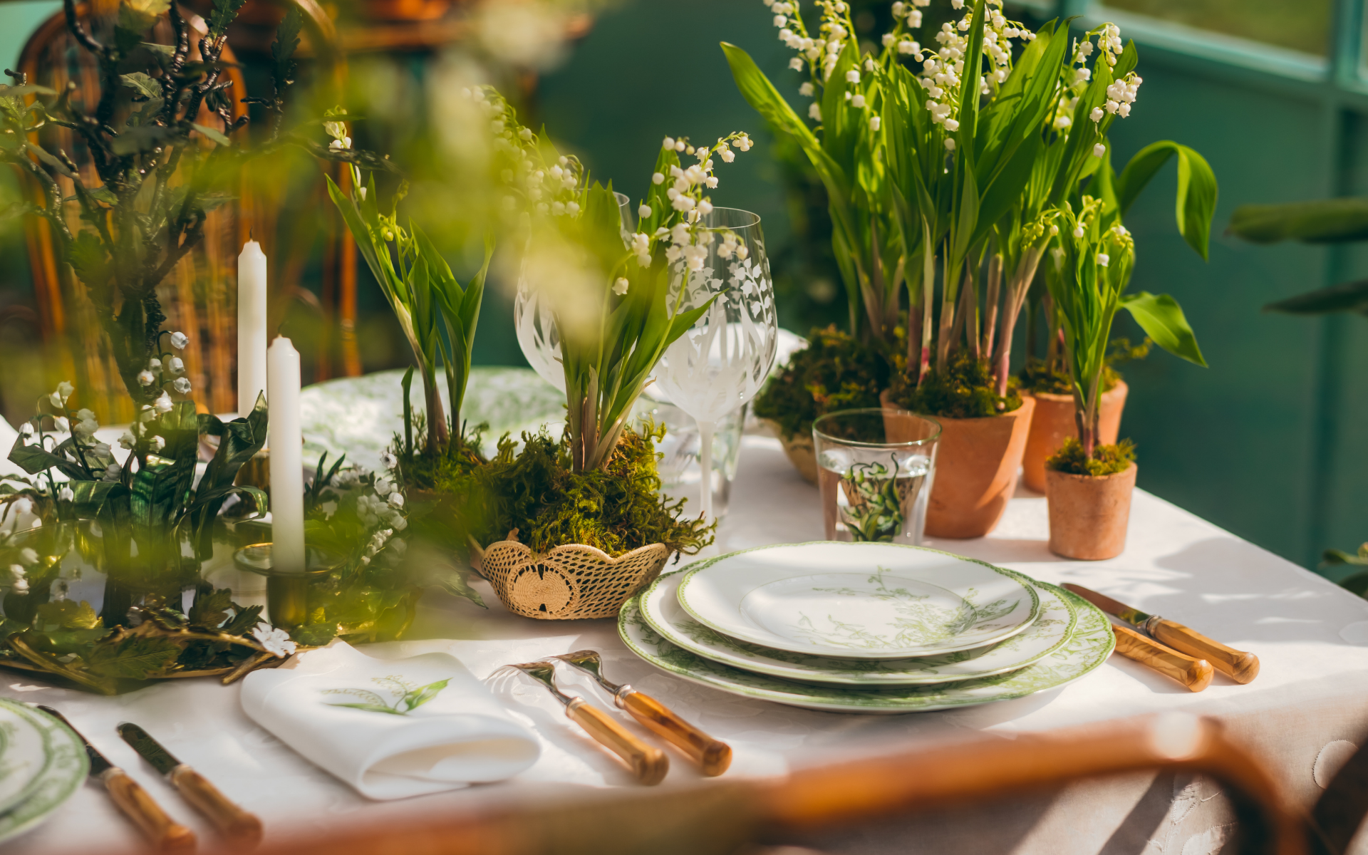 One of the House’s favourite traditions in May is to honour the lily of the valley, Christian Dior’s lucky charm and the emblem of fine weather