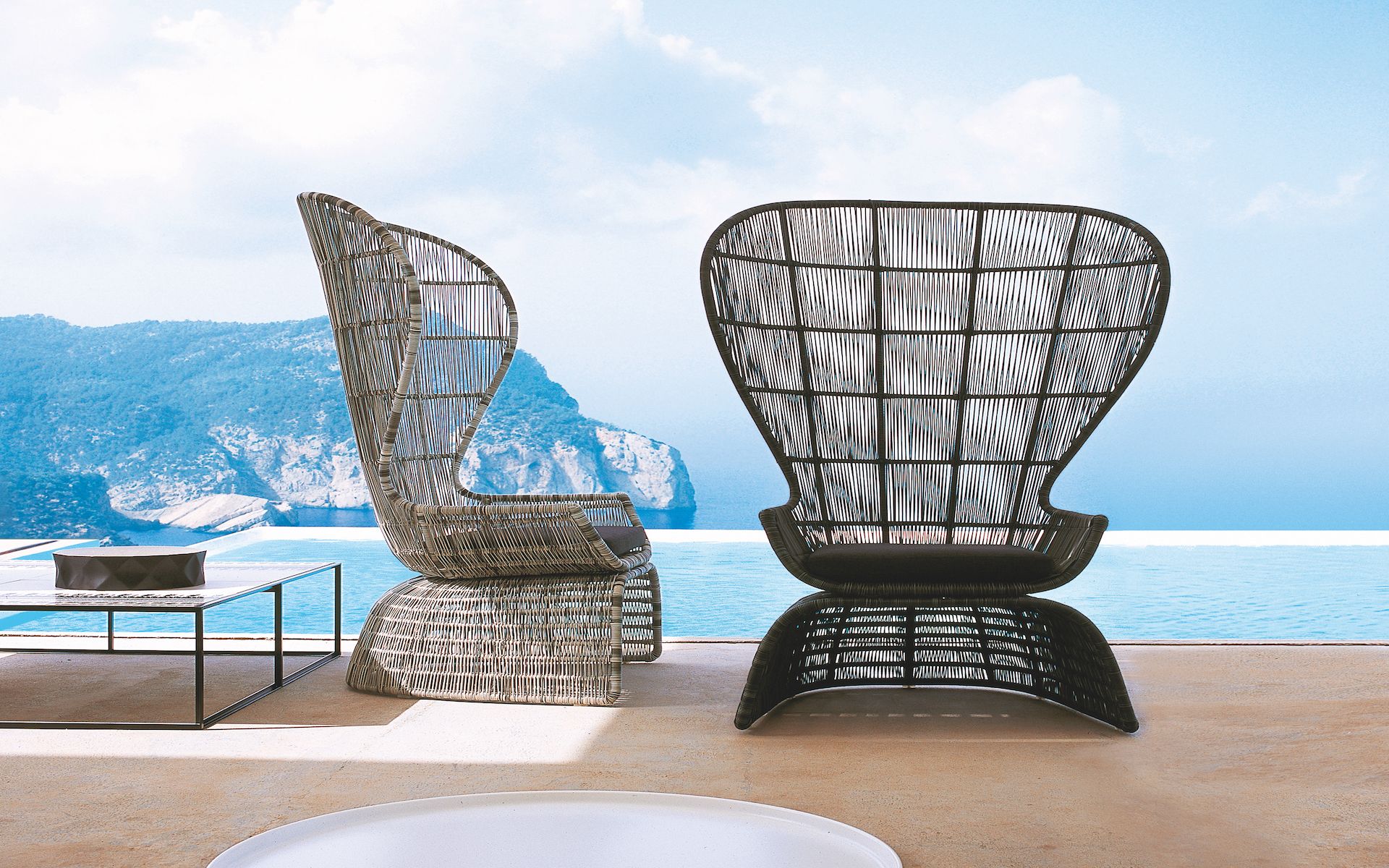 B&B Italia Crinoline armchair by Patricia Urquiola from Space Furniture