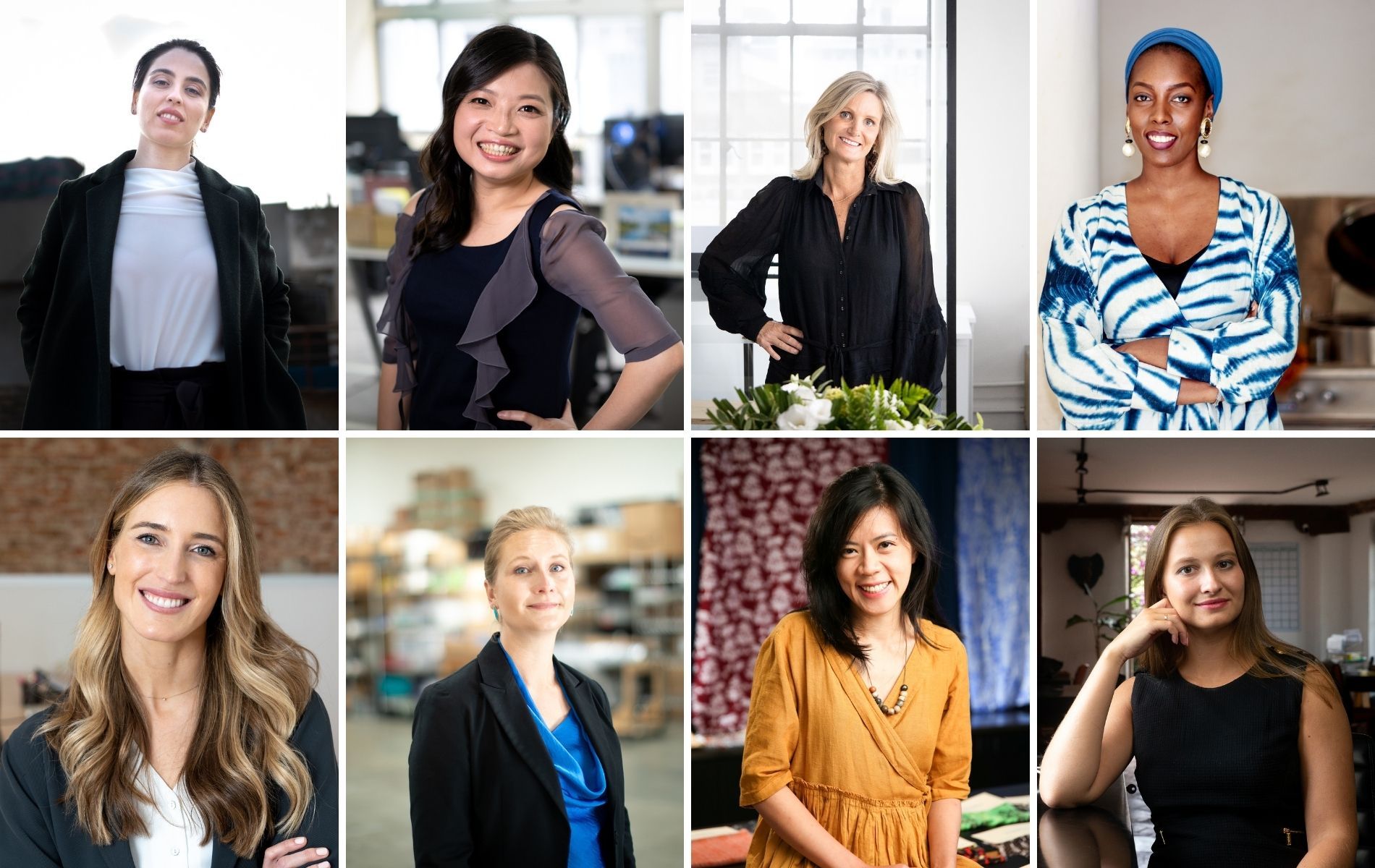 The 2021 laureates of Cartier Women's Initiative
