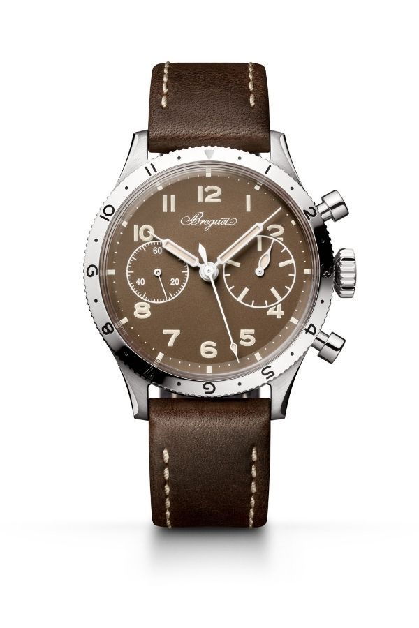 Breguet Type XX Only Watch 2021 is a faithful recreation of a 1950s pilot chronograph, from the 38.3mm case to the movement based on a Valjoux calibre used by Breguet at the time
