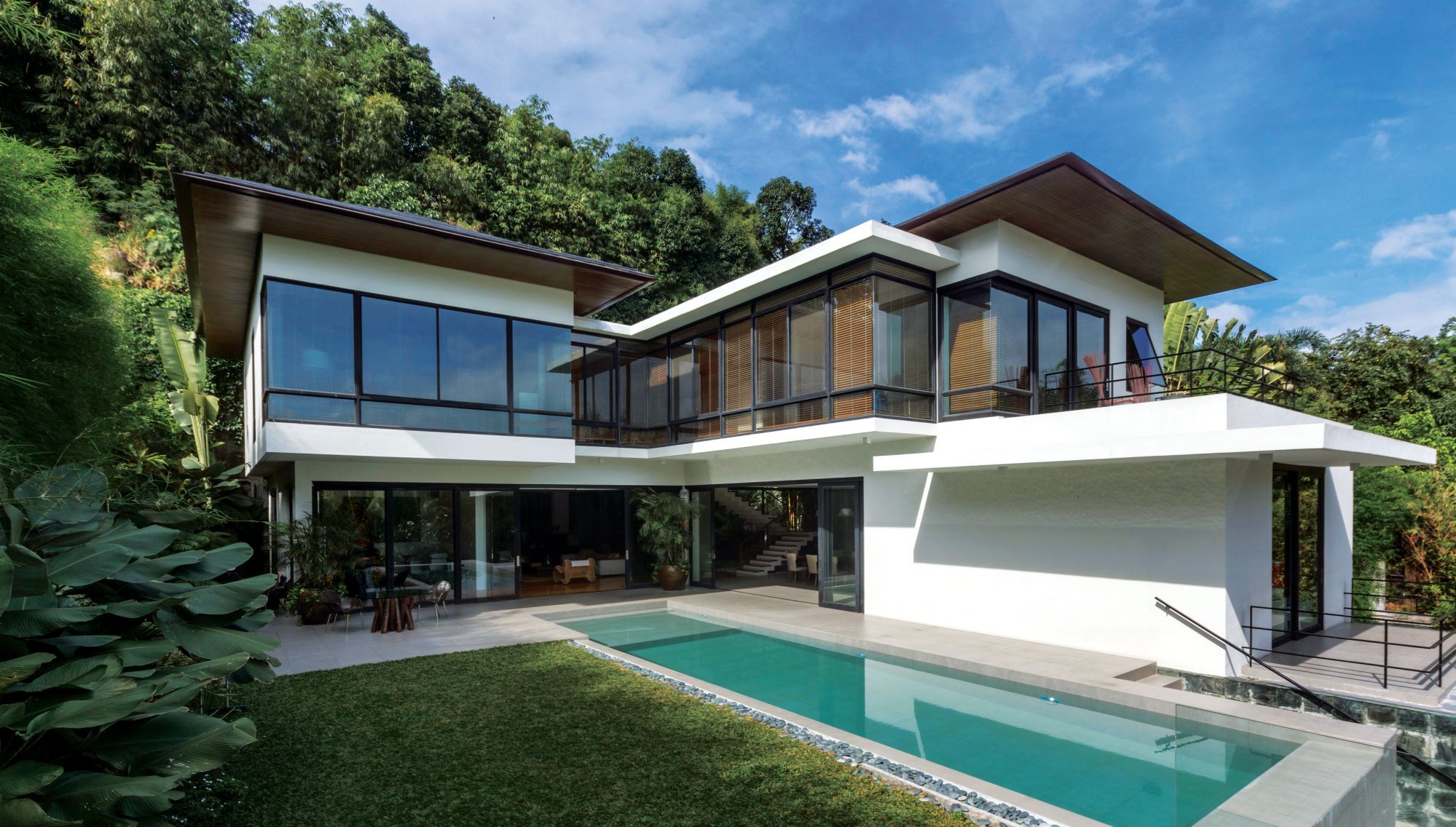 An Open Sanctuary A Modern Filipino Home Design by BUDJI+ ROYAL