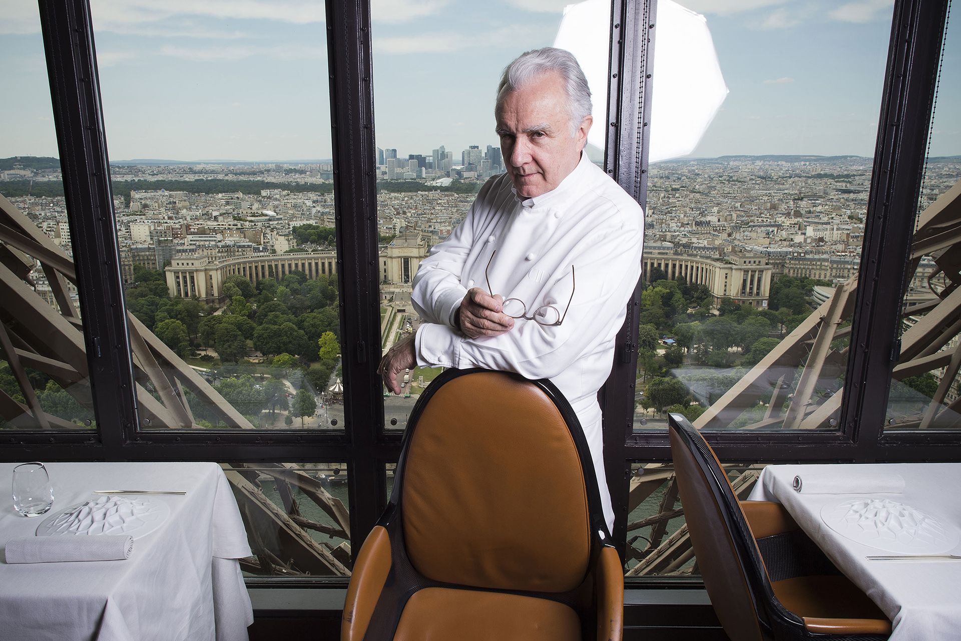 Ousted Eiffel Tower chef Ducasse sharpens knives for rivals