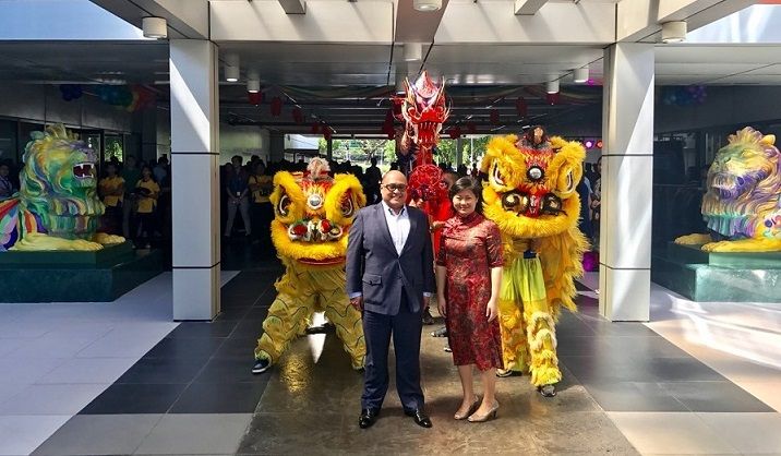 HSBC unveils the Pride and Unity Lions in their new home in Manila