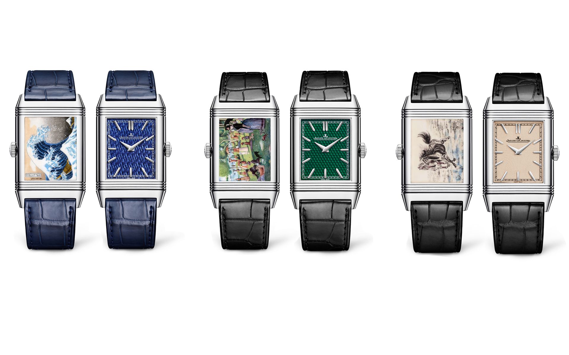 Jaeger-LeCoultre’s Reverso Tribute Enamel: A Work Of Art From Front To Back