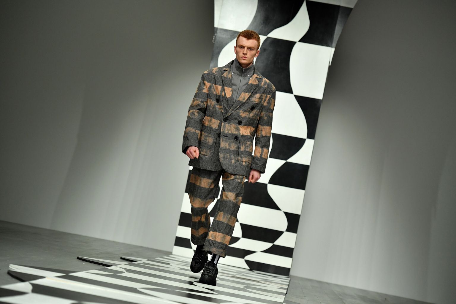 Outerwear and out there: London wraps up men's fashion week