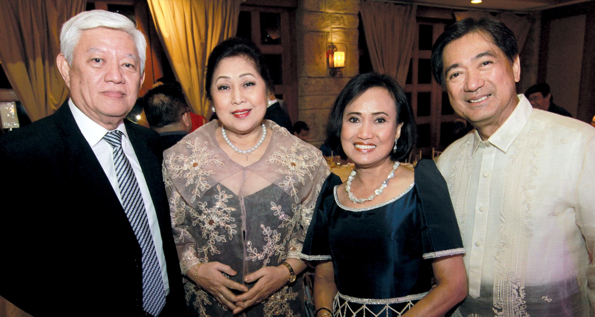 Louie and Neil Laudico, Ofelia Maristela, Jose Co Maristela Jnr