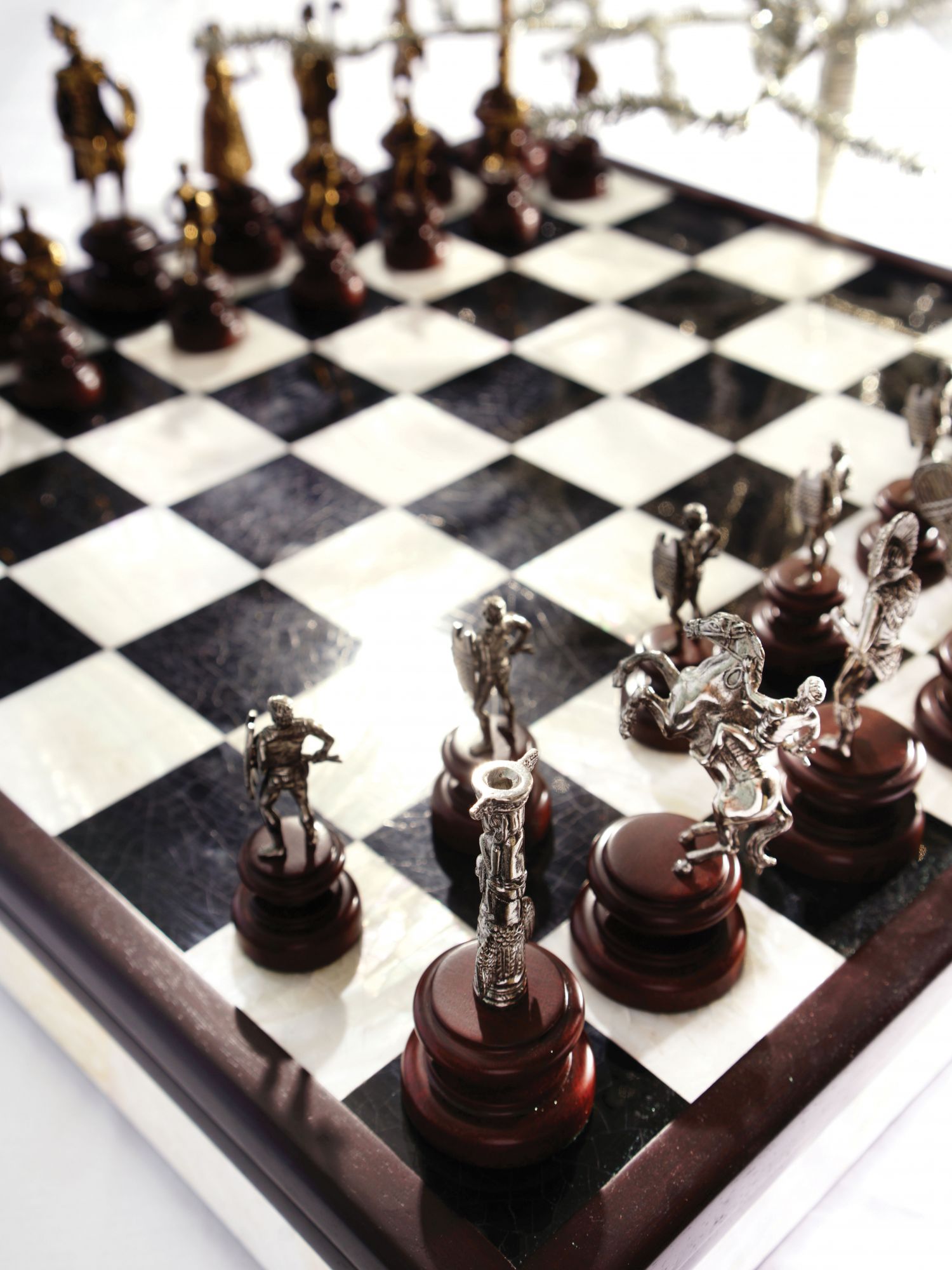 Rustan’s very own Lapu-Lapu and Magellan chess set