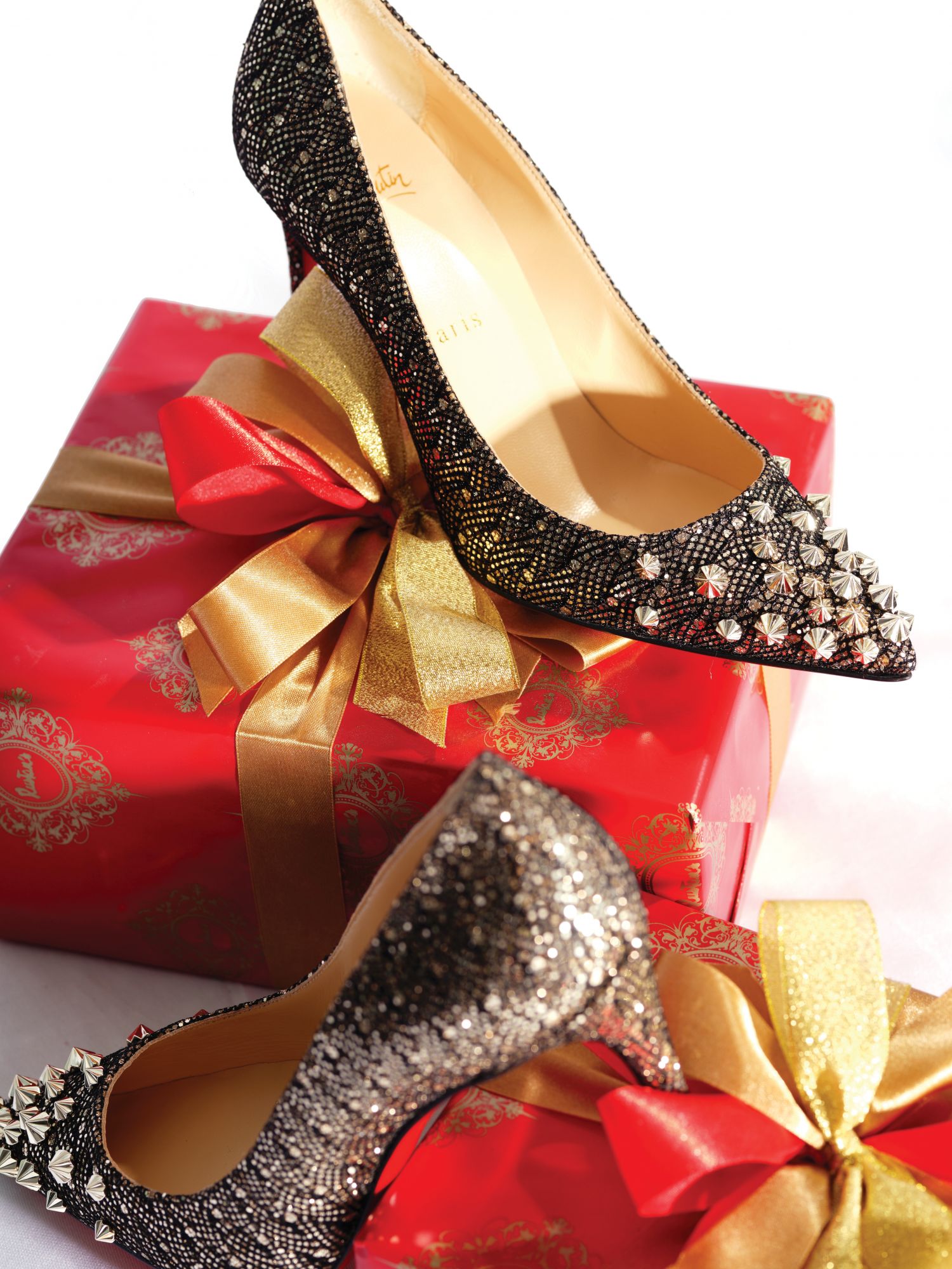 Studded pumps by Christian Louboutin