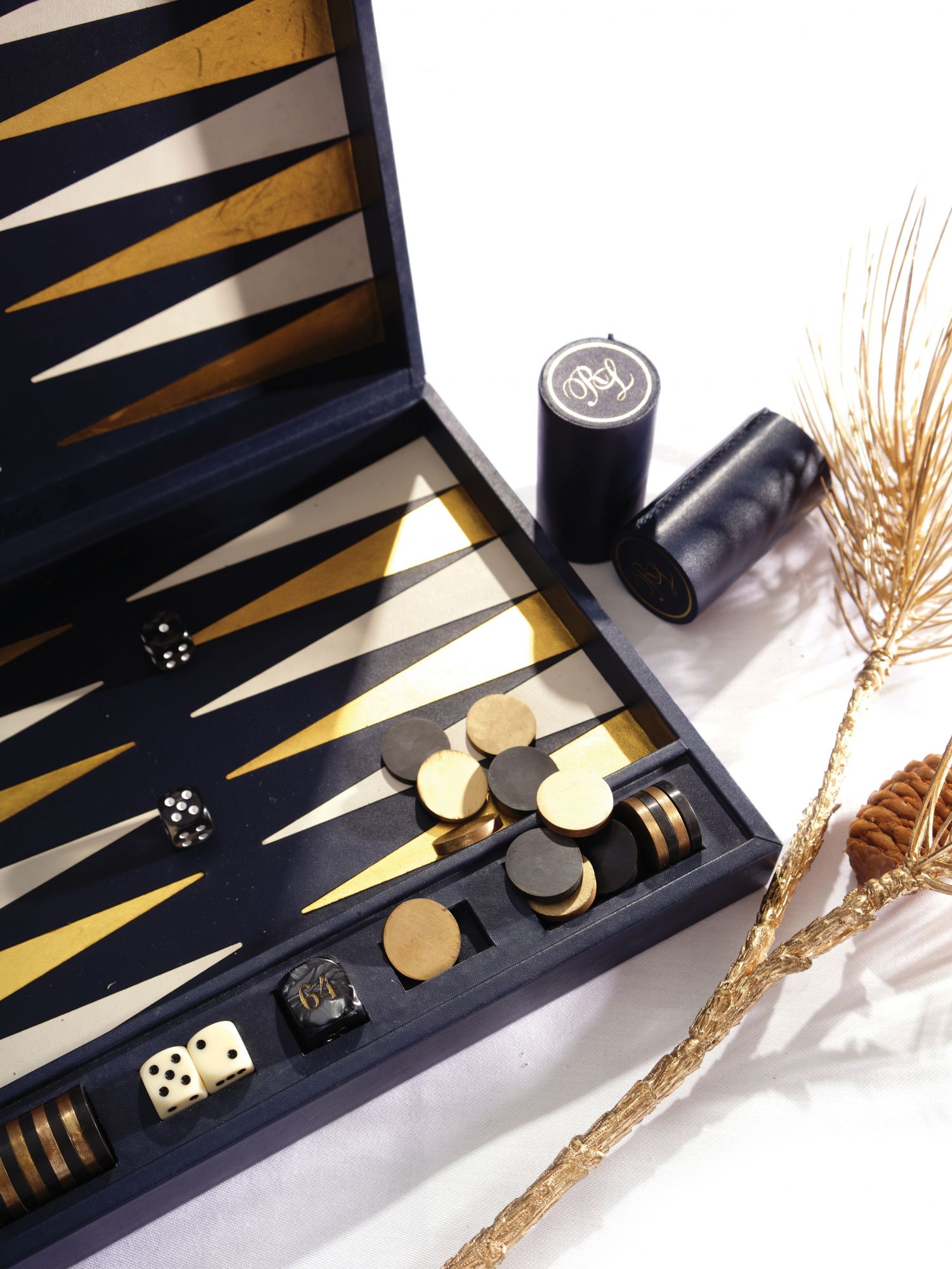 Ralph Lauren backgammon set