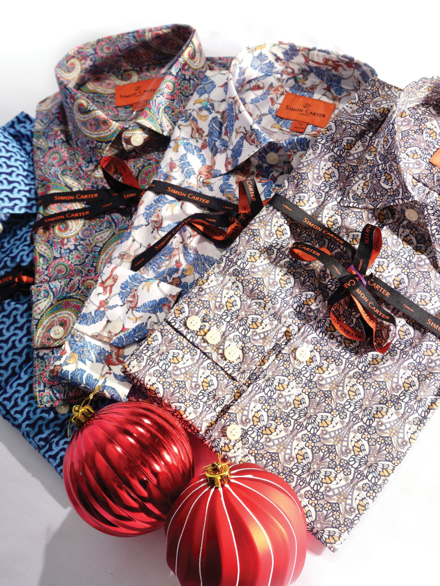 Simon Carter at Capsule printed dress shirts