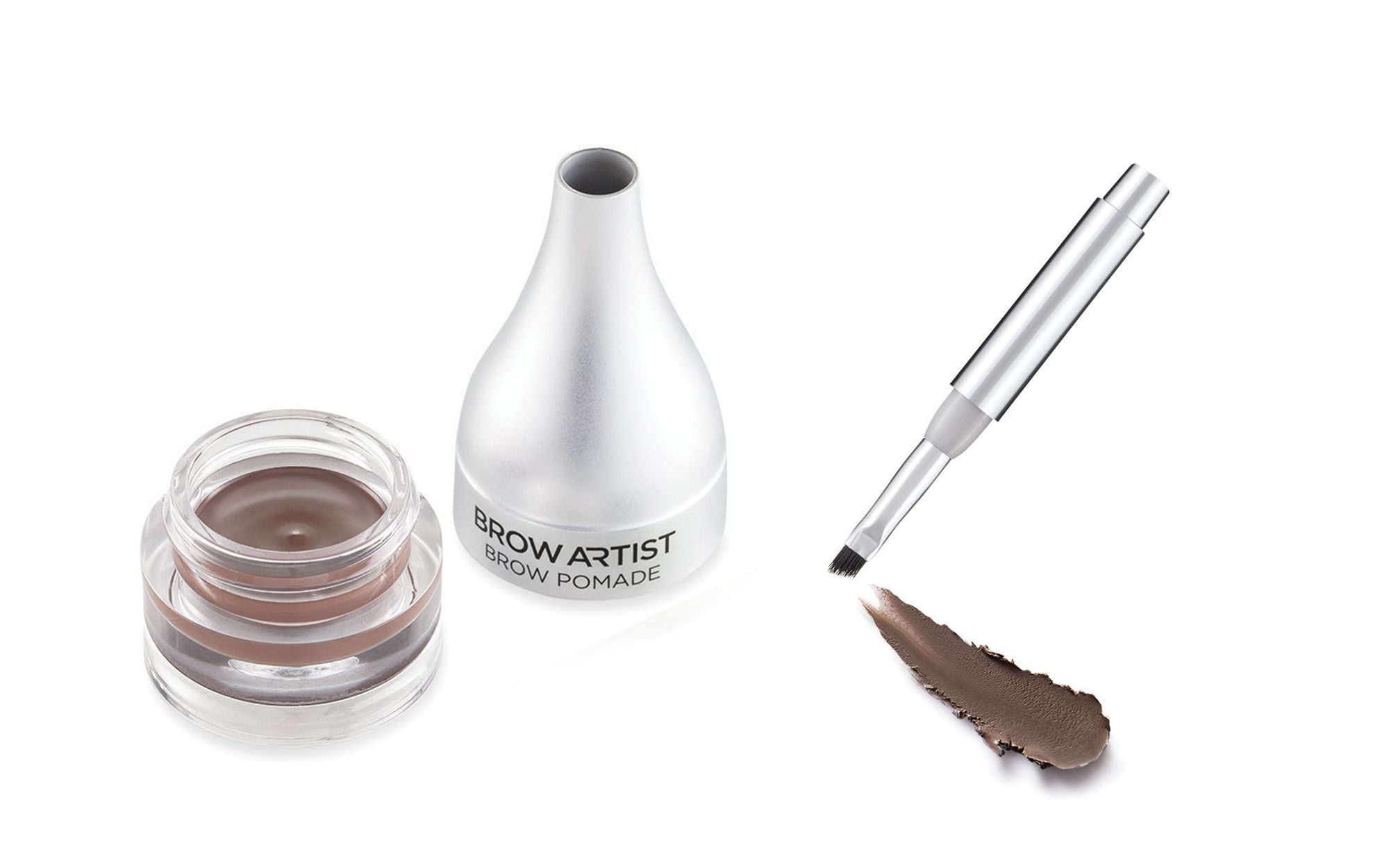 Shape, fill, and hold your brows in one simple step. Designed to smoothly glide onto your brows, the cream to powder longwearing formula of L’Oreal’s Brow Artist Pomade comes with a built-in angled brush, giving you the quickest way to achieve the brows of your dreams. | www.lorealparis.com.ph