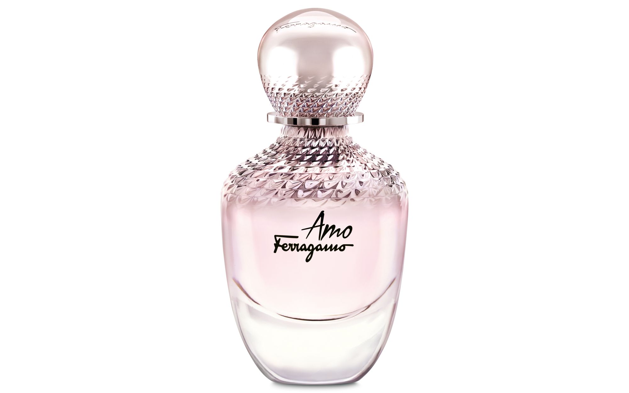 Ferragamo Amo | Dressed in elegant lines replicating those of traditional Italian perfume bottles, the glamorous fragrance is a daring, modern accord of glamour and passion with top notes marked by an Italian bitter with blackcurrant and rosemary.