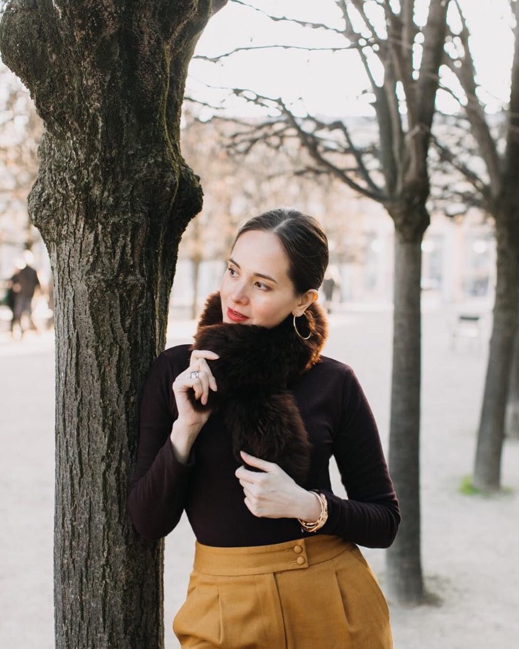 Our Most Fashionable Lady 2018 enjoyed the holiday season in the most fashionable city in the world, Paris (@lucytgomez)