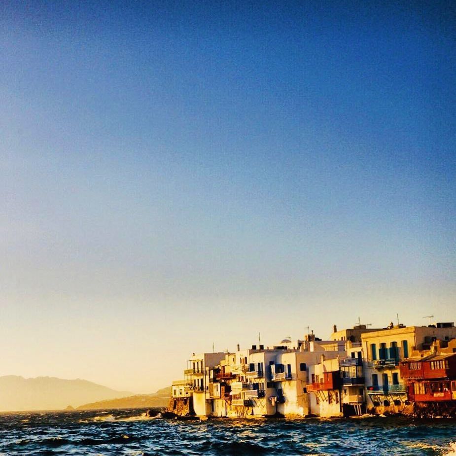 @abbanapa of The Moment Group shared this stunning view of Mykonos.